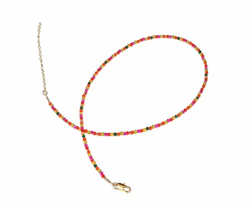 Candy Color Crystal Choker